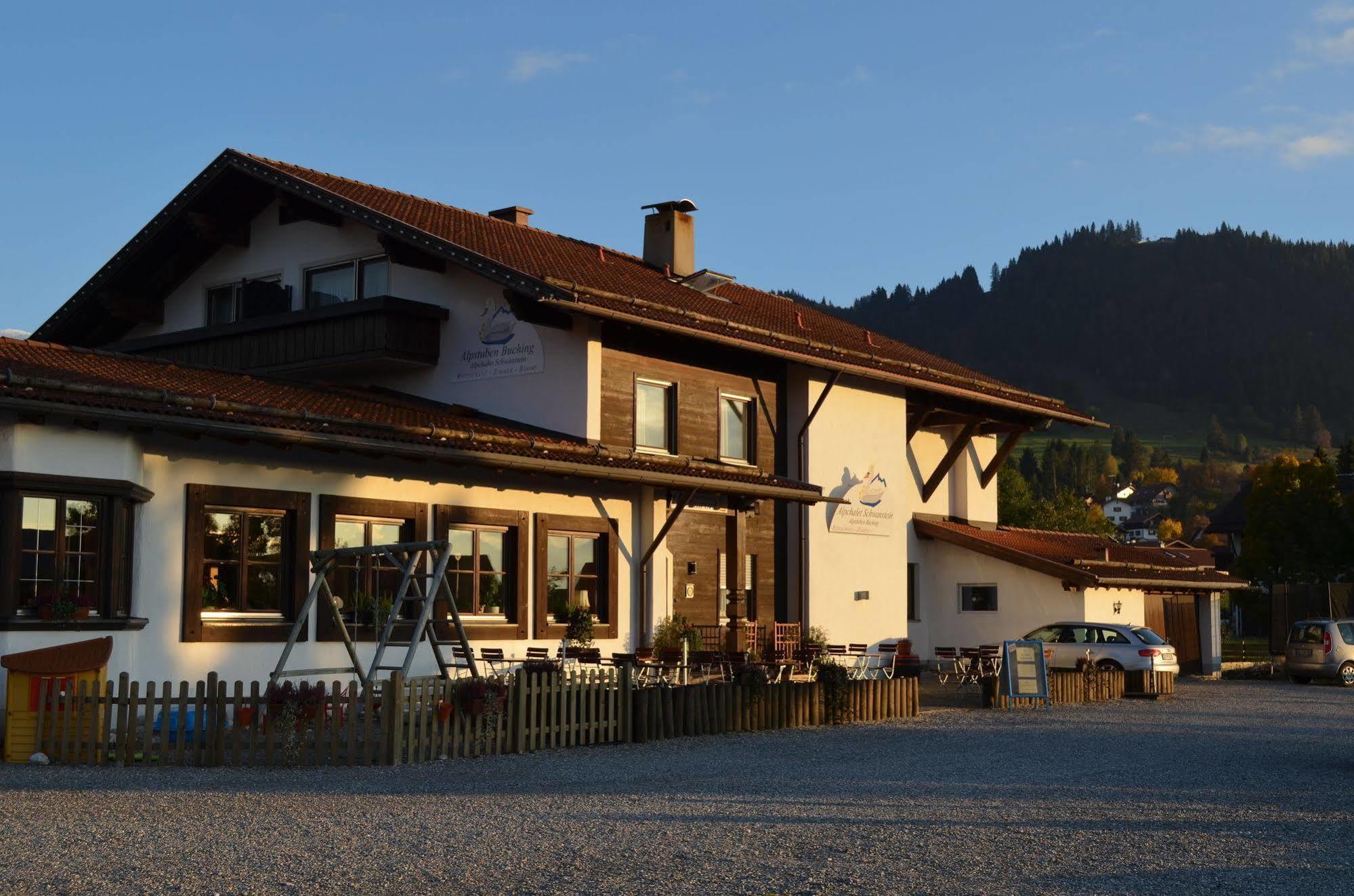 Alpchalet Schwanstein Hotel Halblech-Buching Exterior foto