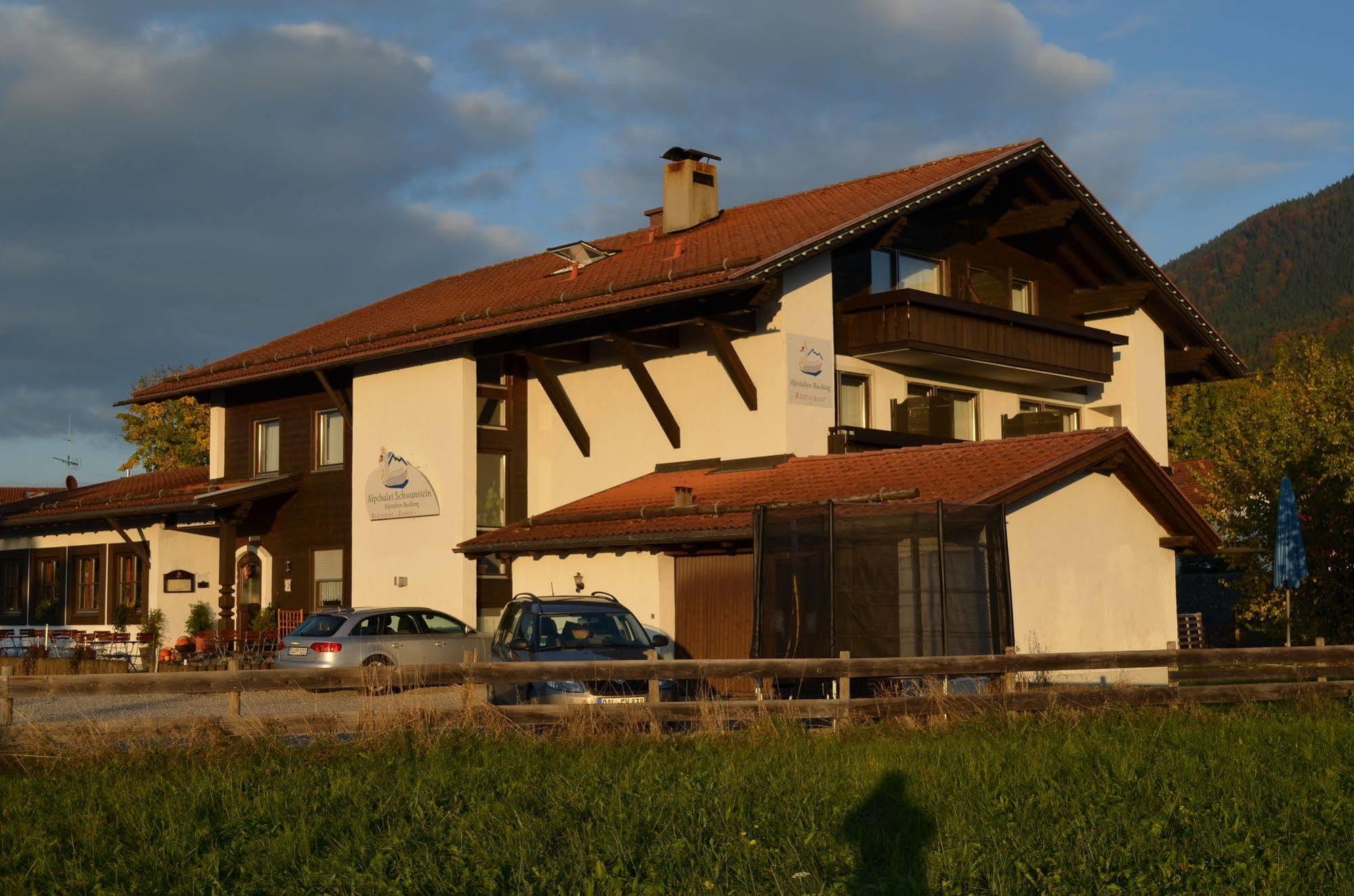 Alpchalet Schwanstein Hotel Halblech-Buching Exterior foto