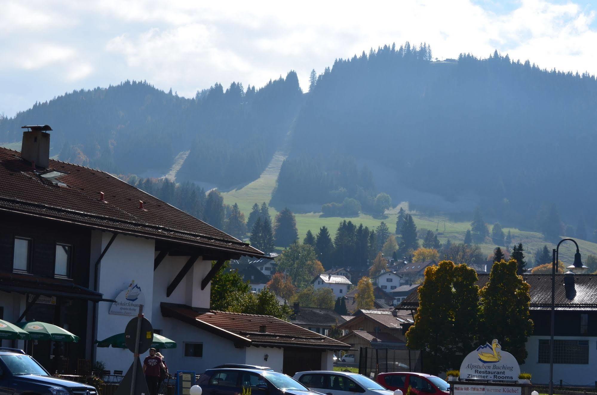 Alpchalet Schwanstein Hotel Halblech-Buching Exterior foto